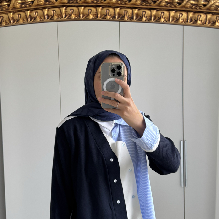 Triko Detaylı Gömlek — fotoğraf 2